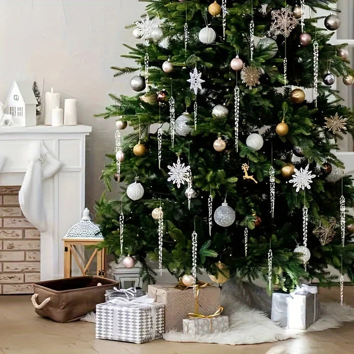 GlossIce | Crystal Icicle Ornaments for Elegant Christmas Trees 2