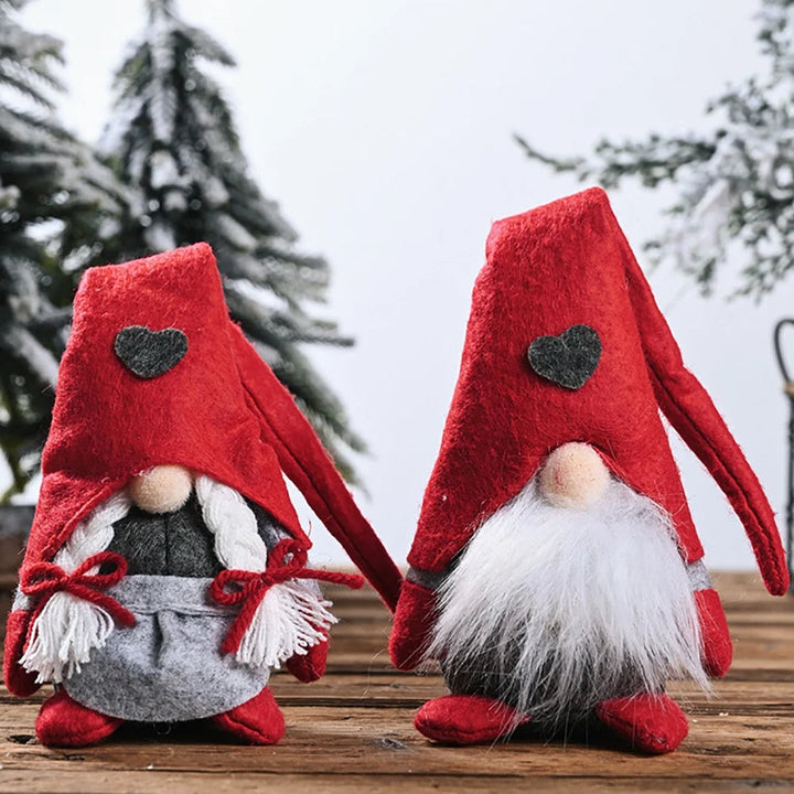 Gnome Charm | Plush Christmas Gnome Decor for Home and Office 1