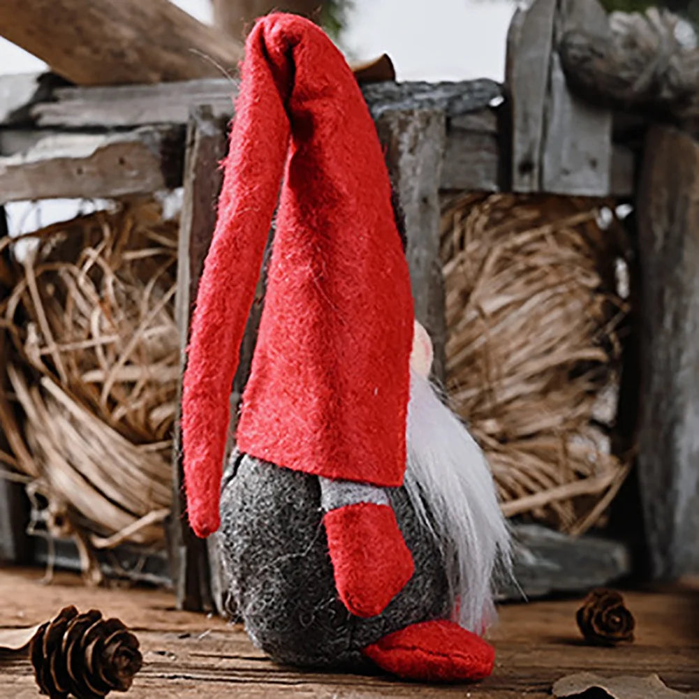 Gnome Charm | Plush Christmas Gnome Decor for Home and Office 4
