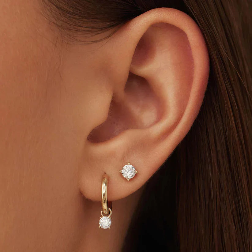 Gold Earrings with Pendants – Elegant Jewelry for Every Occasion, Perfect as a Gift 4