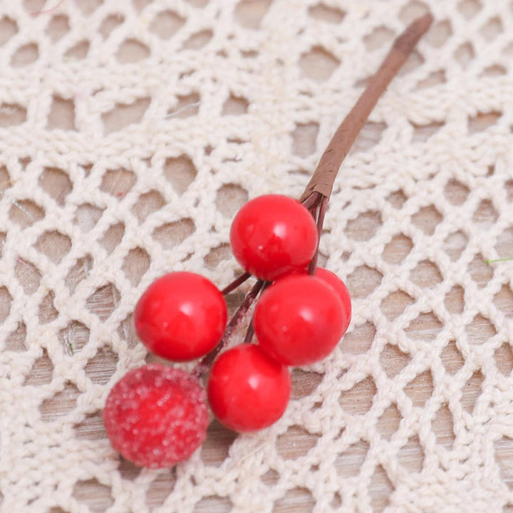 Golden Elegance | Christmas Tree Bouquet Set for Festive Decor 8