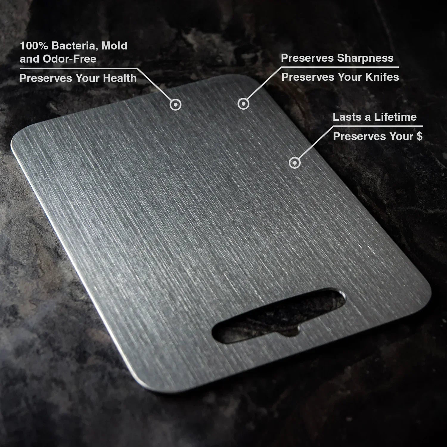 HEALTHY KITCHEN – Titanium cutting board without BPA and microplastics 2