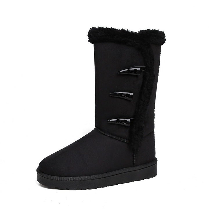 Mona | Bottes de neige à semelle épaisse et chaudes pour femmes pour un style hivernal sans effort