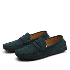 HUGO - Italian-style suede loafers 1