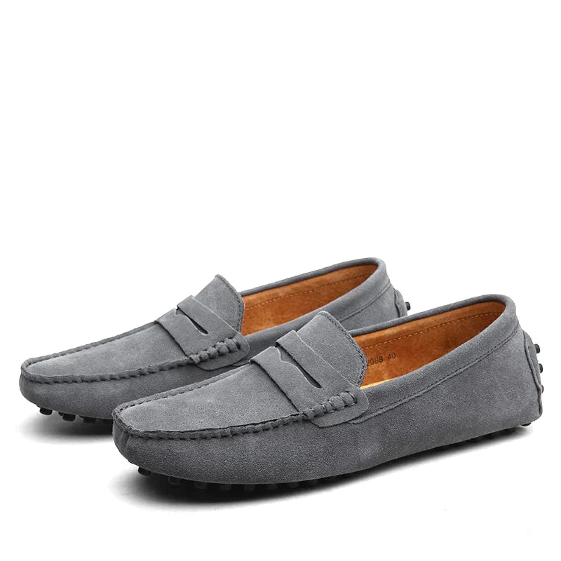 HUGO - Italian-style suede loafers 4