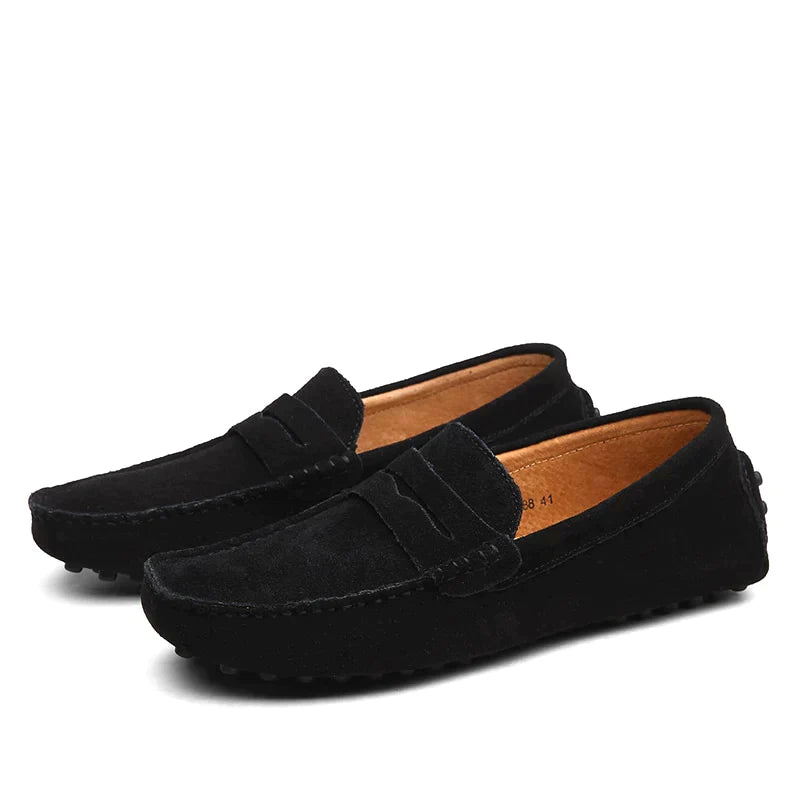 HUGO - Italian-style suede loafers 5