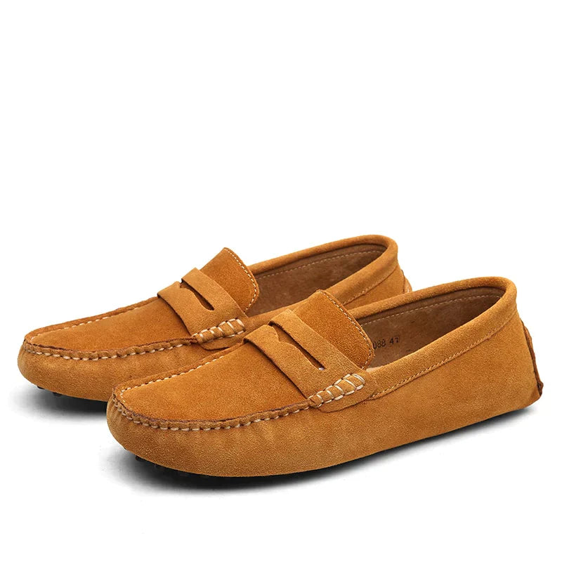 HUGO - Italian-style suede loafers 6