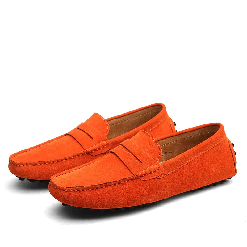 HUGO - Italian-style suede loafers 7