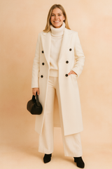 Hain | Long Double-Breasted Women's Coat 0