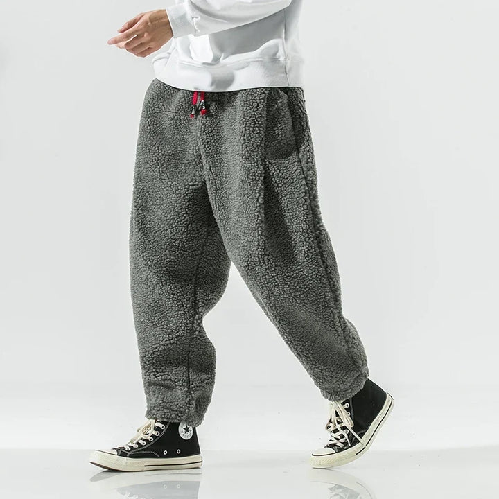 Herren-Sweatpants mit Kordelzug und Taschen 2
