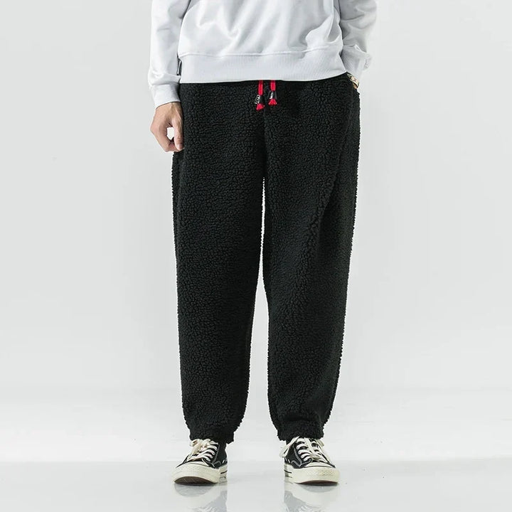 Herren-Sweatpants mit Kordelzug und Taschen 4