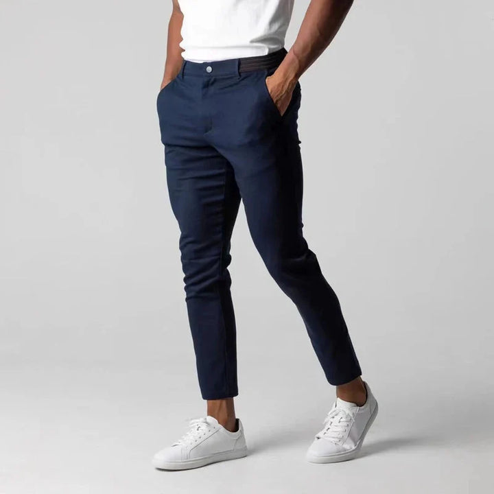 Herren Chinohose mit Stretch bequem für den Alltag 1