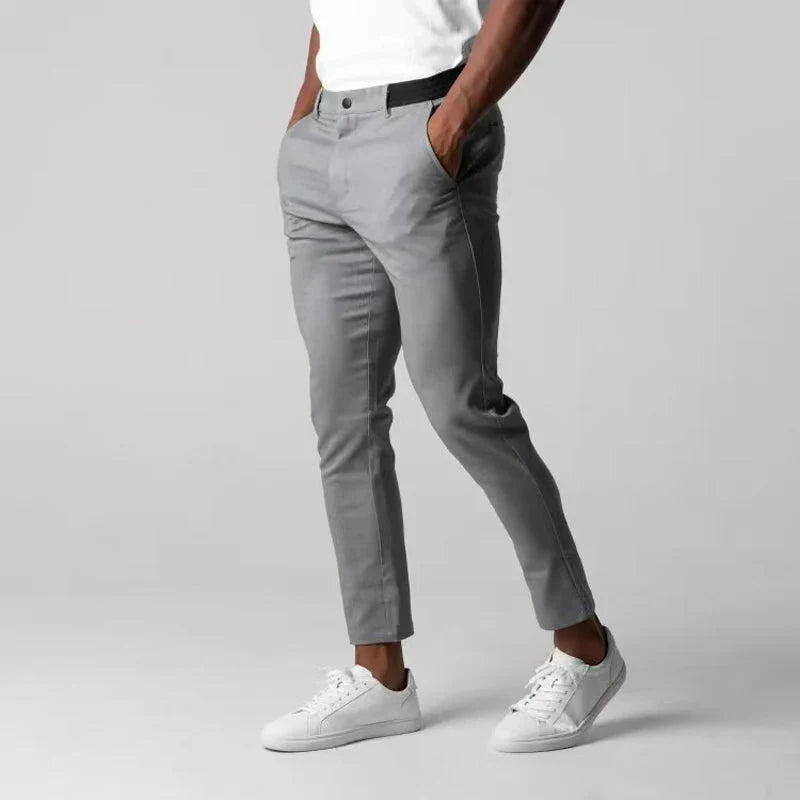 Herren Chinohose mit Stretch bequem für den Alltag 2