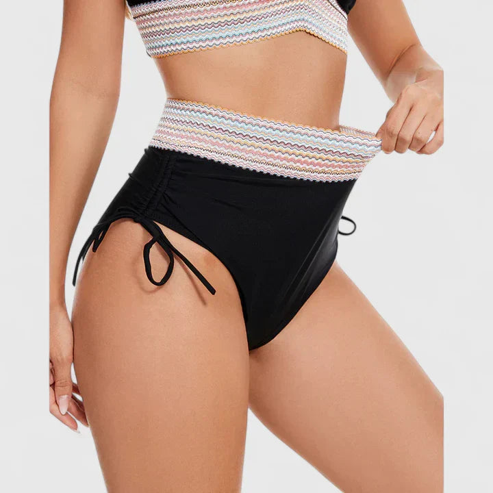 High-Waisted Women’s Bikini Swimsuit Set for Summer Beach Days 8