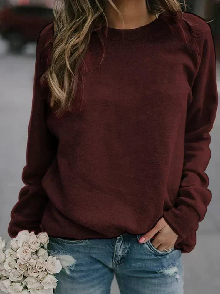 Hildegard | Raglan-Sweatshirt mit Rundhalsausschnitt 6