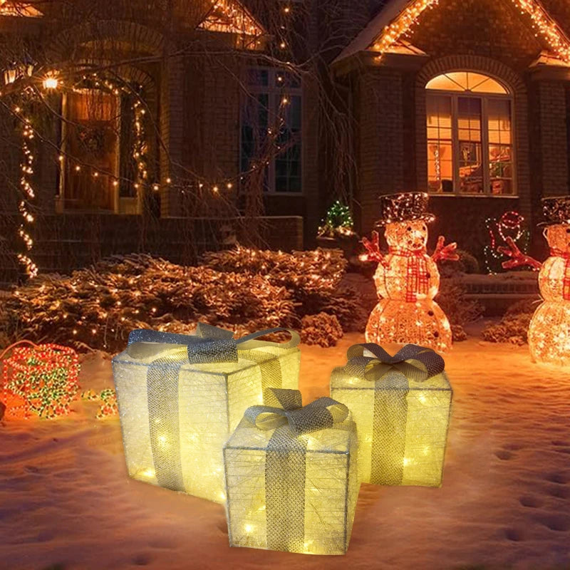 HolidayPresents | LED Gift Box Decoration Lights Set 2