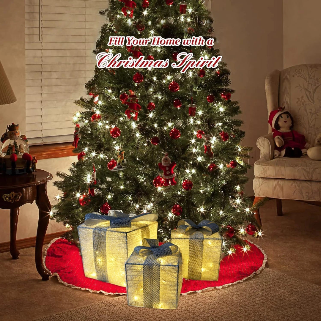 HolidayPresents | LED Gift Box Decoration Lights Set 3