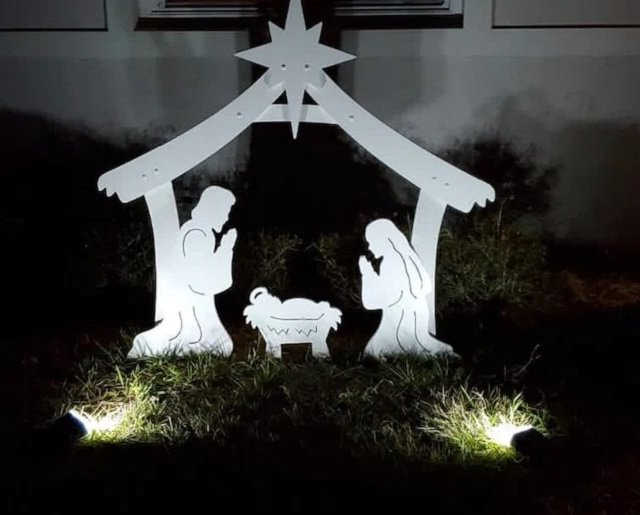 Holy Night Outdoor Christmas Nativity Set 1