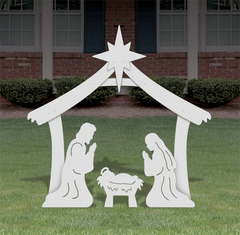 Holy Night Outdoor Christmas Nativity Set 2