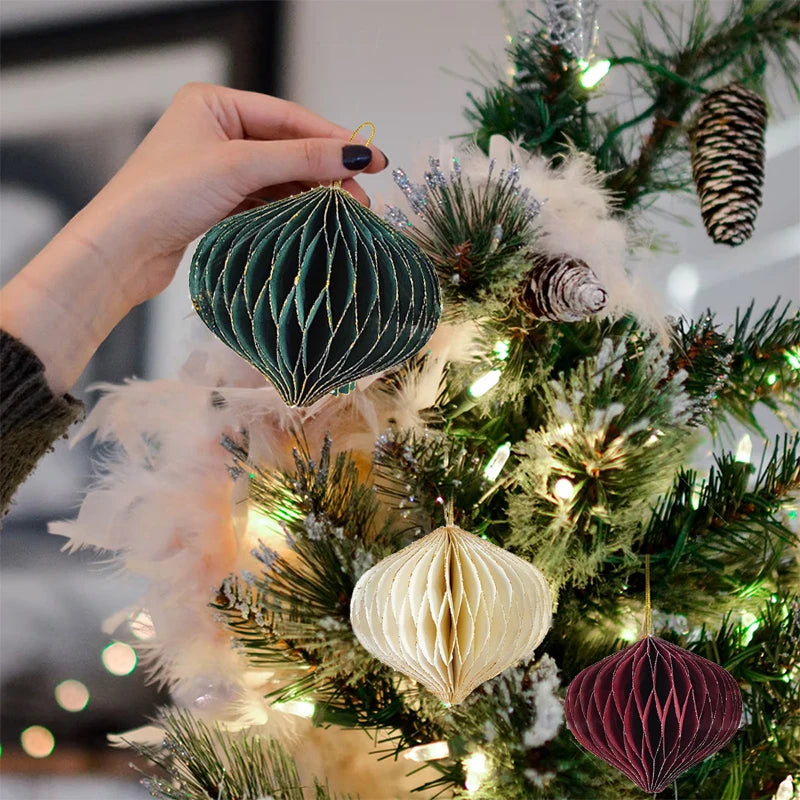Honey Flower | Luxury Paper Ball Decoration for Holiday Events 1