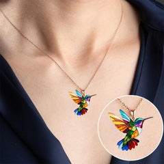 Hummingbird necklace – an elegant and modern accessory 3