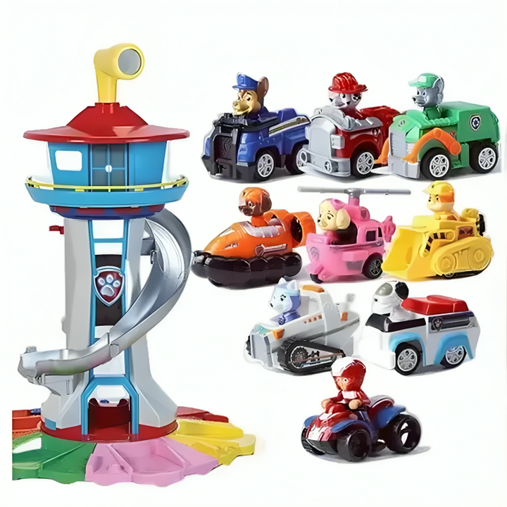 Indoor and Outdoor Play Tower for Kids – Fun Slide and Figures Included for Toddlers and Young Children 1