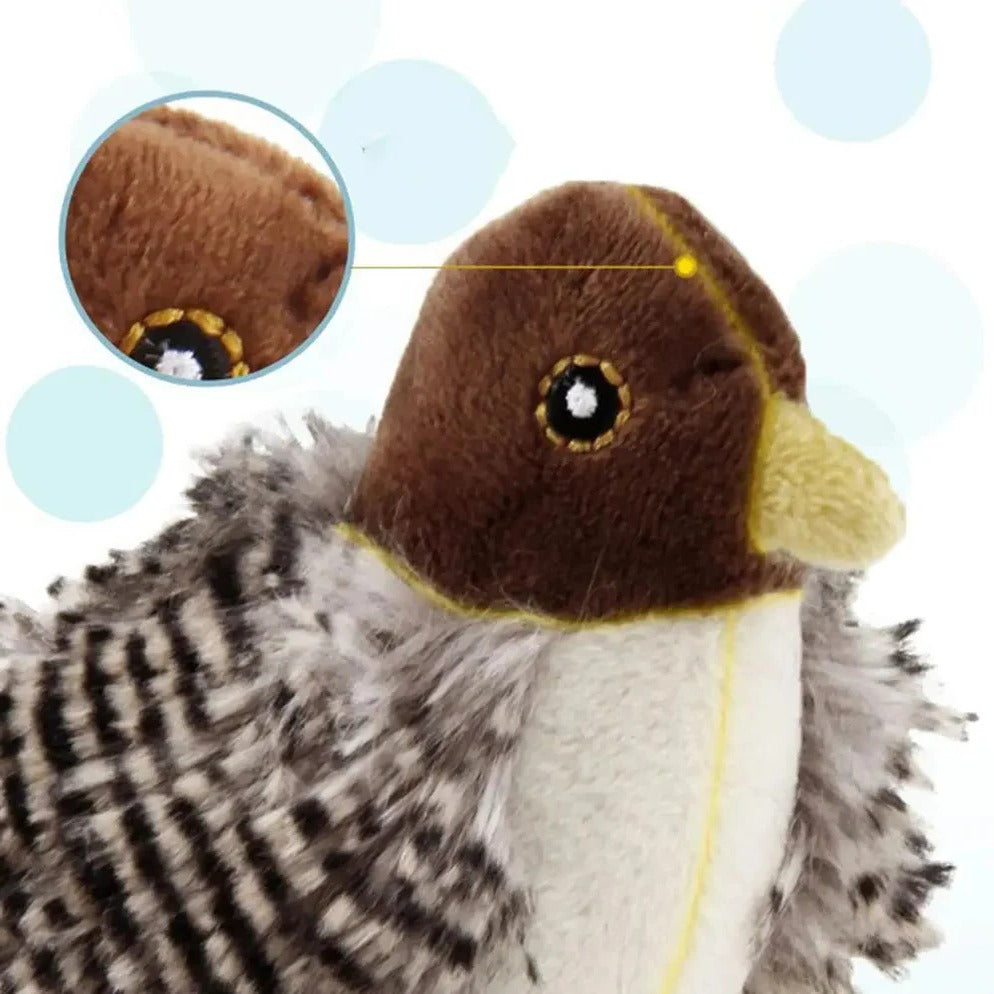 Interactive Sound Bird Cat Toy - Fluttering Feather Fun for Indoor Cats 1