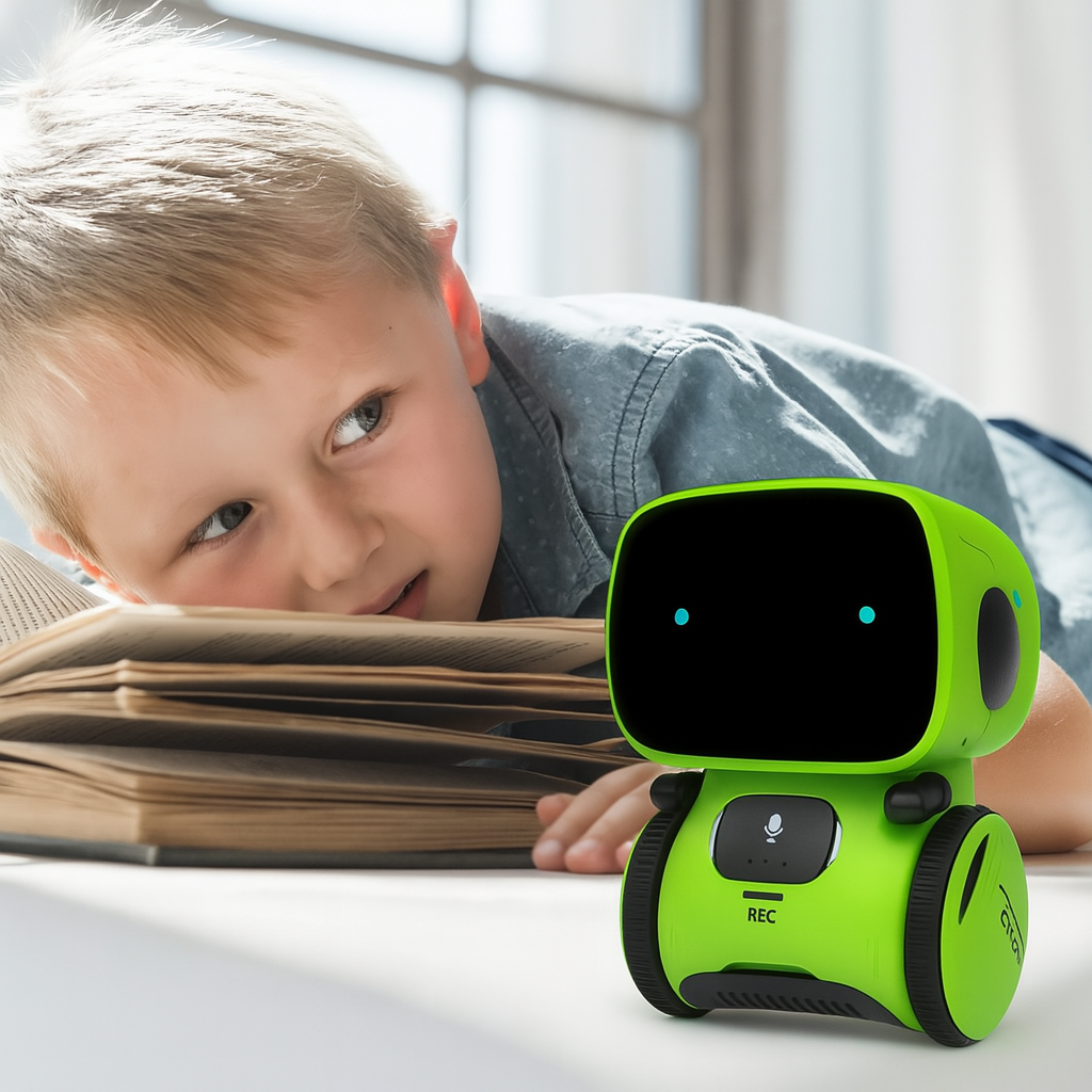 Interactive Talking Robot for Children – Smart Educational Toy with Voice, Songs, and Games 4