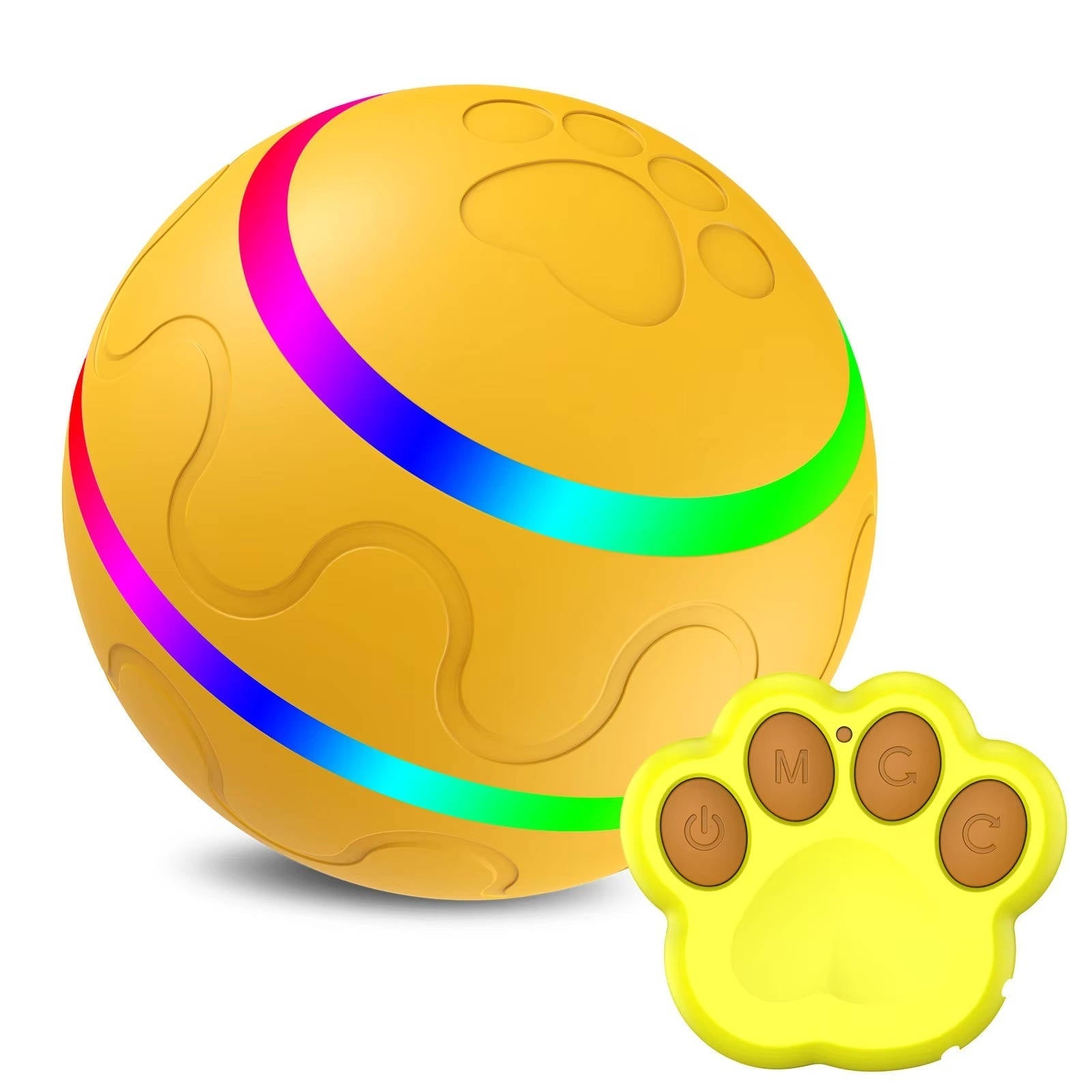 Interactive dog ball toy 10