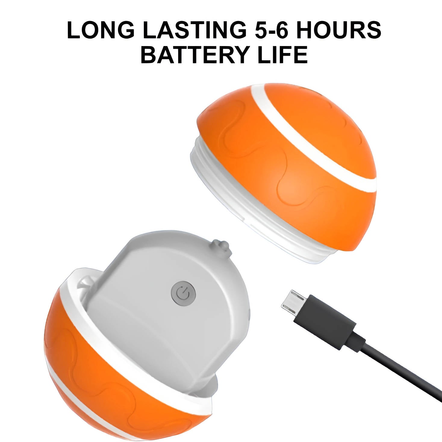 Interactive dog ball toy 8