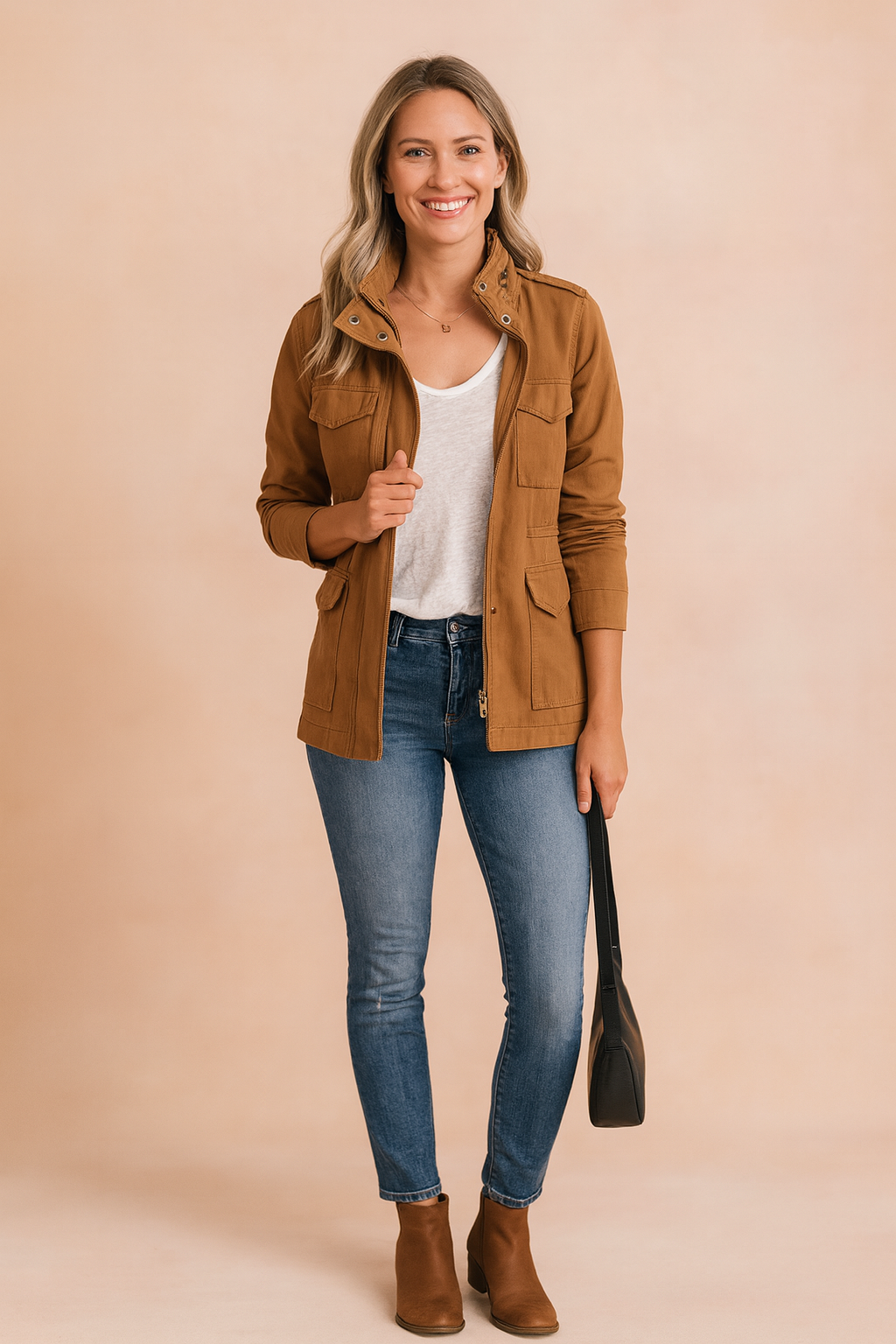 Julia | Stylish Jacket with Zipper 1