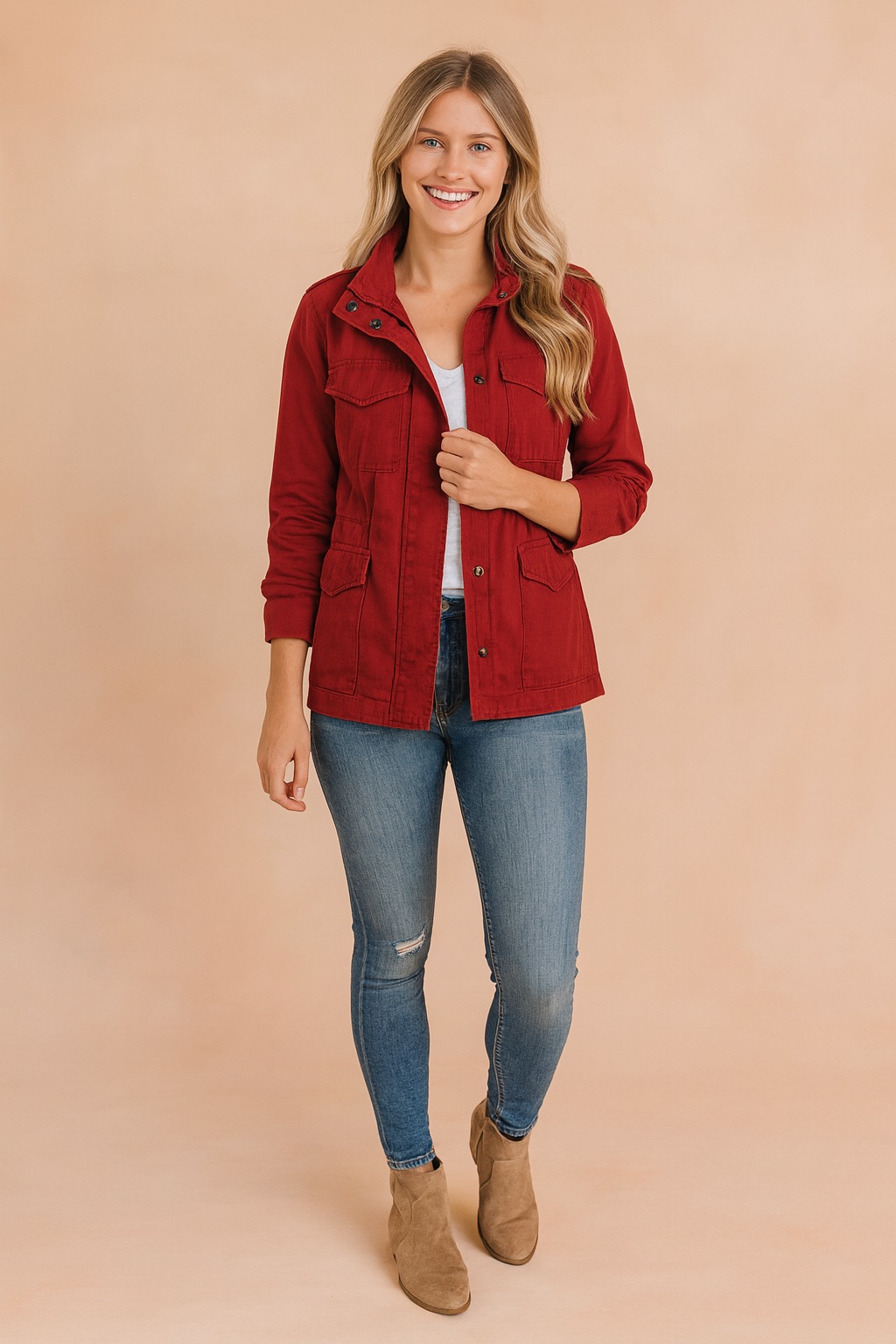 Julia | Stylish Jacket with Zipper 2