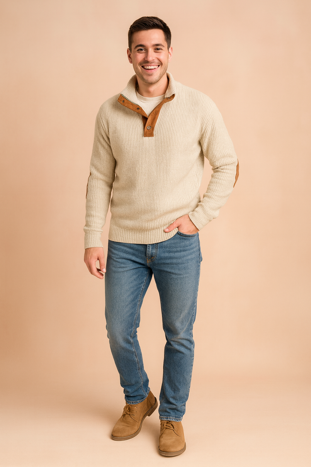 Kajetan | Retro Buttoned Sweater 3