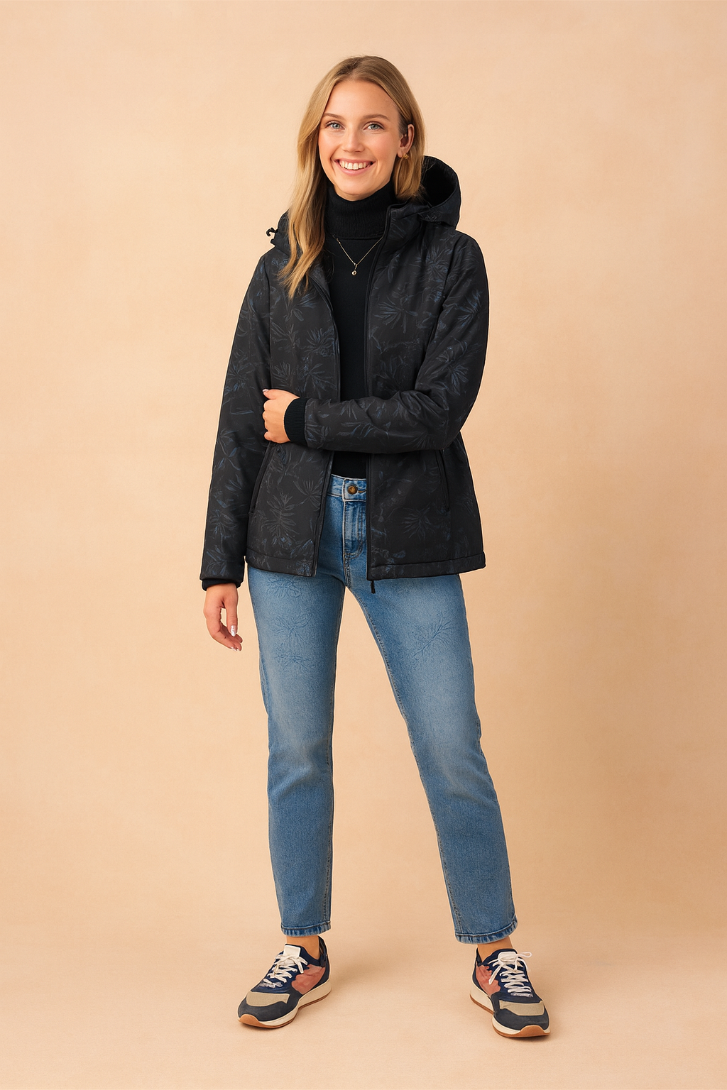 Karina | Winter Jacket with Hood and Fashionable Pattern 5