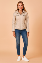 Karolina | Hooded jacket with an urban style 2