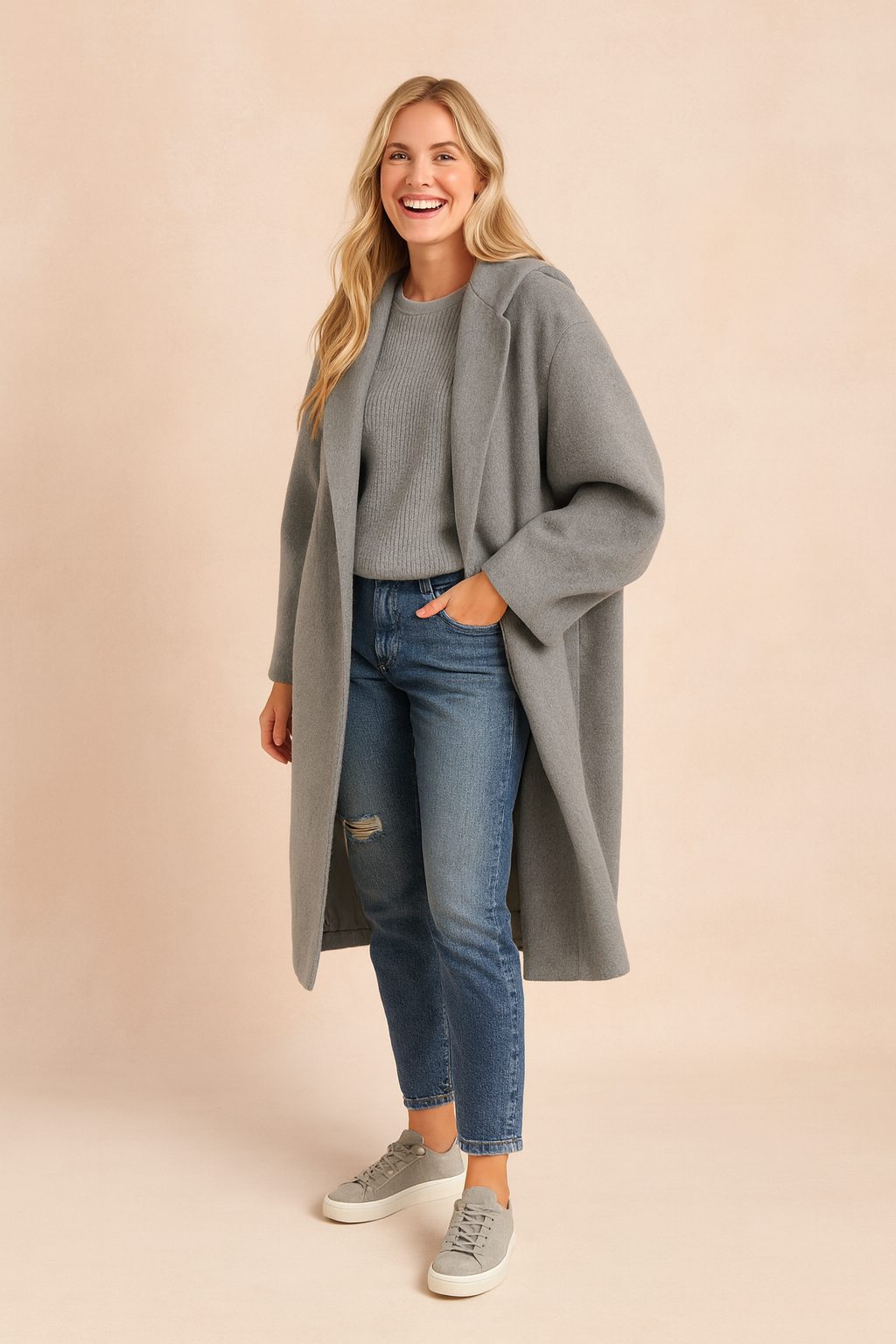 Karolina | Oversize long jacket 1