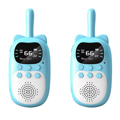Kids Rechargeable Walkie Talkies – Long Range 3 km, Durable Design with Bright Colors 0