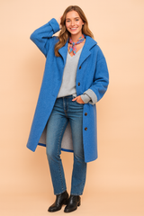 Klara | Stylish coat with a collar 1
