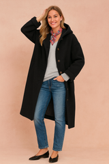 Klara | Stylish coat with a collar 2