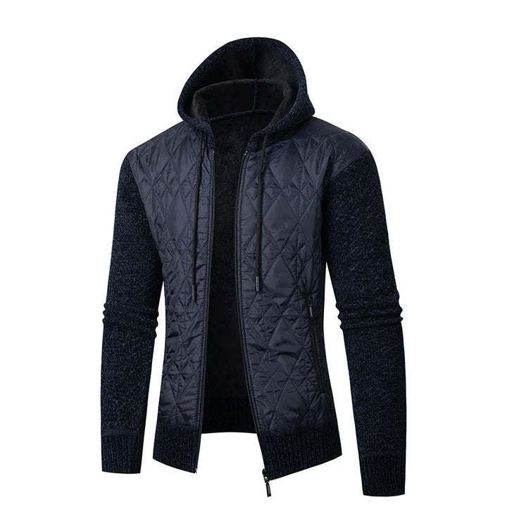 Konstantin | Kapuzenjacke mit Wattierung und Teddyfutter 2