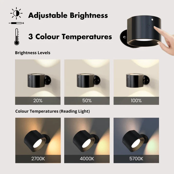 LED Rechargeable Wall Light 4