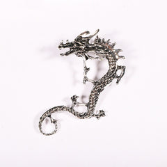 Dragon Earrings – Silver Color, Elegant Design