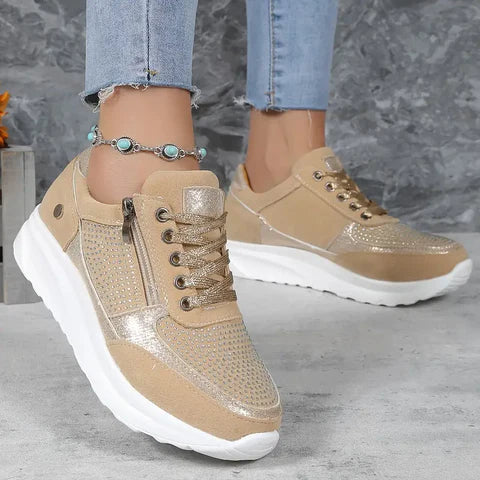 Lace-Up Sneakers for Women – Stylish & Comfortable Everyday Footwear 0