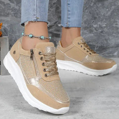 Lace-Up Sneakers for Women – Stylish & Comfortable Everyday Footwear 0
