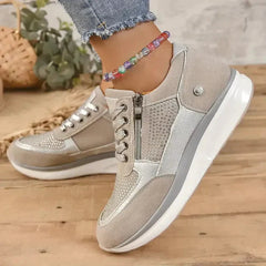 Lace-Up Sneakers for Women – Stylish & Comfortable Everyday Footwear 1