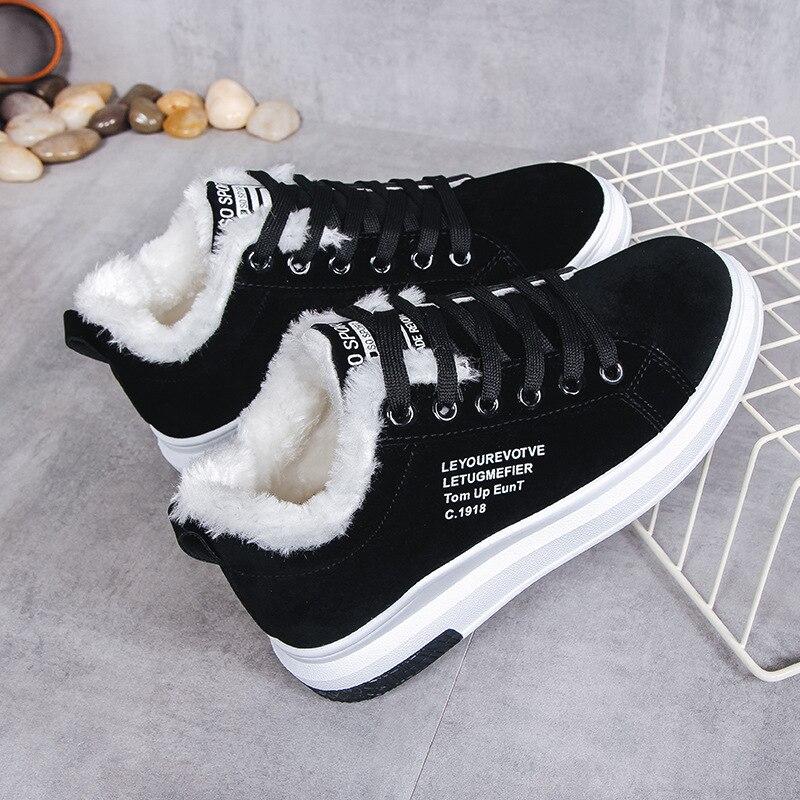 Lace-Up Suede Sneakers for Women – Cozy & Stylish Comfort 3