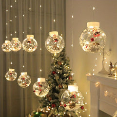 LanternLuxe | Warm LED Curtain Lights for Christmas Home Decor 1