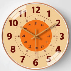 Learning Wall Clock for Children – Colorful Eco-Friendly Design, 20 cm, Easy to Hang 3