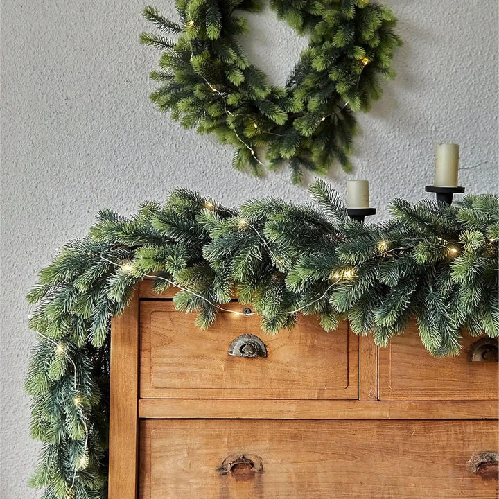 LichtLuxe | Artificial Pine Girl with LED Lights for Festive Decor 2
