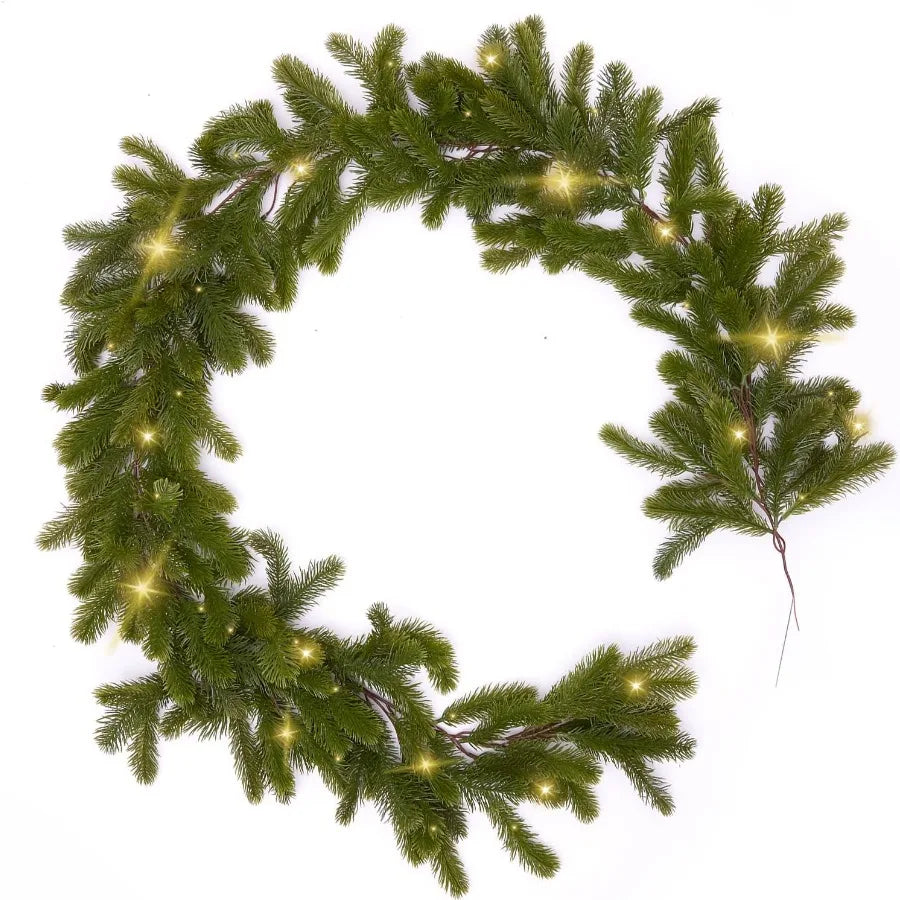 LichtLuxe | Artificial Pine Girl with LED Lights for Festive Decor 5